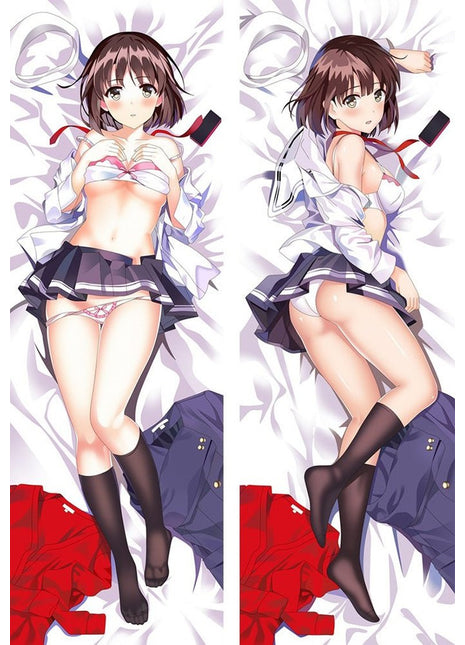 Hotaru NTR Netsuzou Trap Dakimakura Anime Body Pillow Case 85017 Female  Animal ears School uniform –