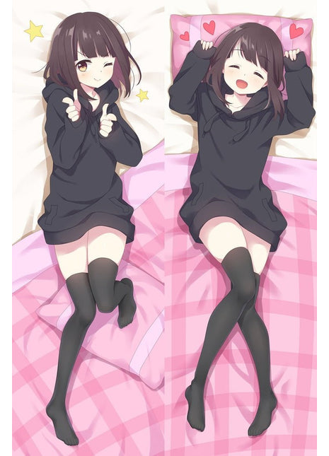 Menhera Kurumi-chan Mudae Dakimakura Anime Body Pillow Case 18047 Female –