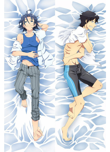 Sakamoto Dakimakura Anime Body Pillow Case 66082 Male Glasses