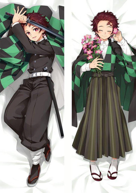 Tanjiro Kamado Demon Slayer Dakimakura Anime Body Pillow Case