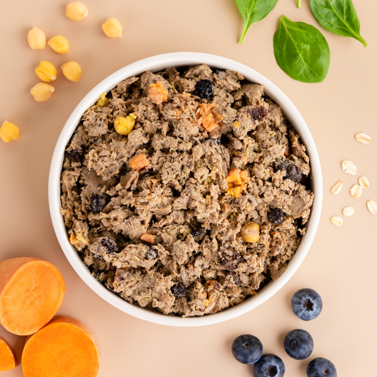 bowl of Premium Slow-Cooked Nutrition with fresh whole food ingredients