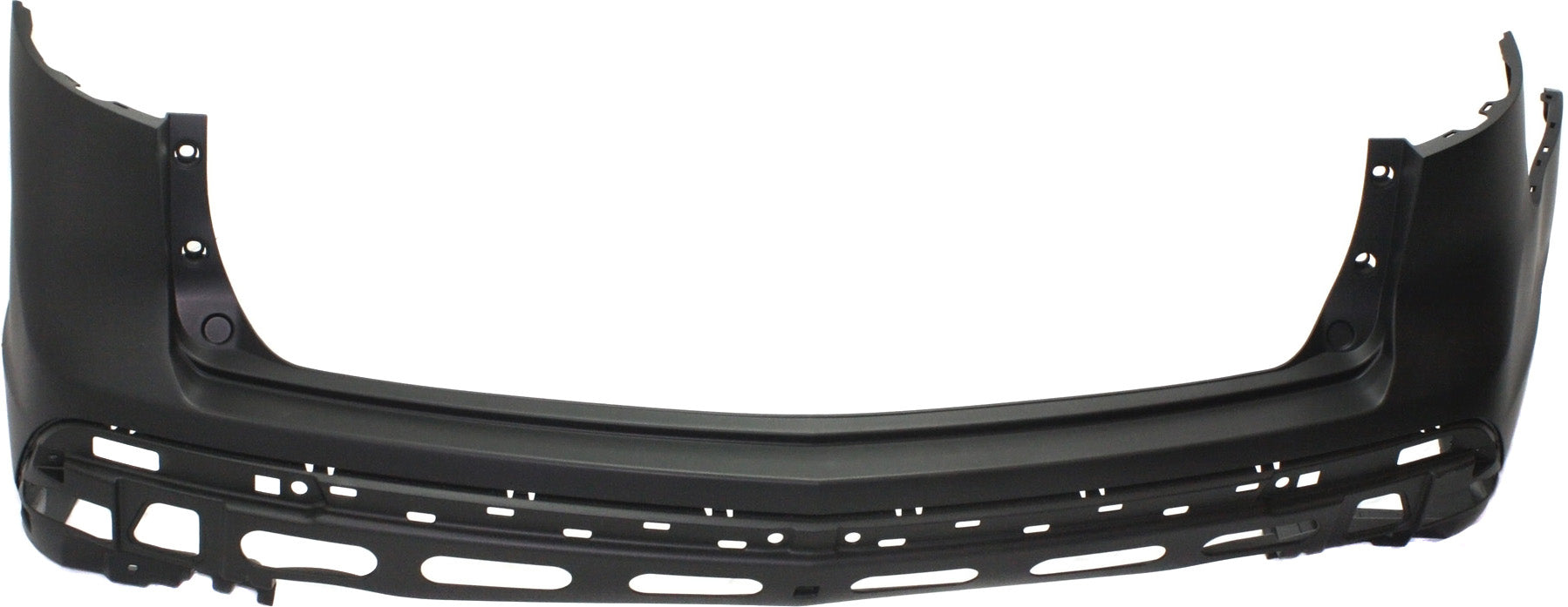 2010-2013 Acura MDX Rear Bumper Cover, Primed, With Sensor Hole - Capa