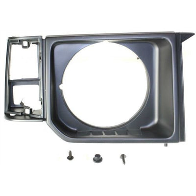 1985-1991 Mitsubishi Montero Headlight Door RH, Black - Classic 2 Current Fabrication