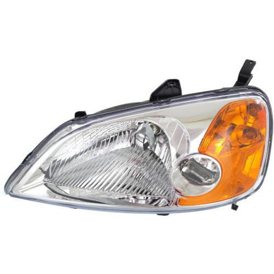 2001-2003 Honda Civic Head Light LH, Assembly, Sedan - Classic 2 Current Fabrication