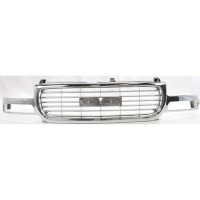 2001-2005 GMC Yukon Grille, Chrome - Classic 2 Current Fabrication