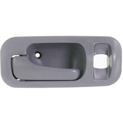 1992-1995 Honda Civic Rear Door Handle LH, Gray, w/Hole, w/Power Window, Sdn - Classic 2 Current Fabrication