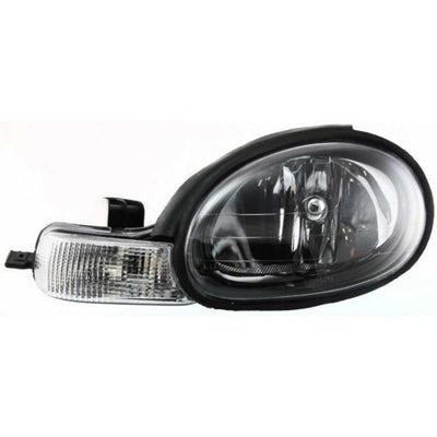 2000-2005 Dodge Neon Head Light LH, Assembly, Halogen, Black Interior - Classic 2 Current Fabrication