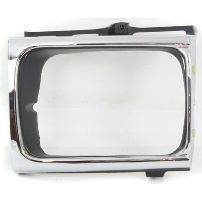 1992-1995 Toyota Pickup Headlight Door RH, 4wd, Chrome/black - Classic 2 Current Fabrication