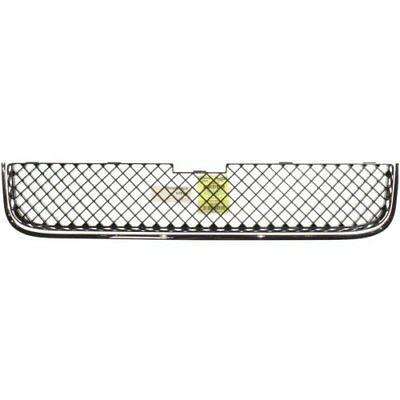 2005-2009 Chevy Uplander Lower Grille, Chrome Shell/ Dark Gray - Classic 2 Current Fabrication