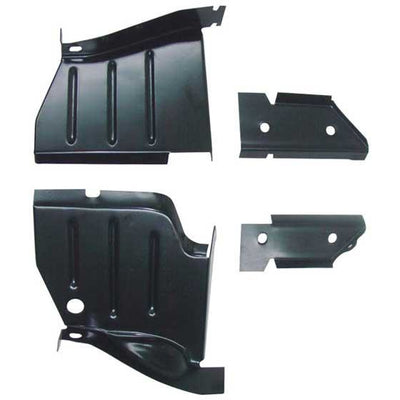 1970-1974 Plymouth Barracuda E-Body Rocker to Lower Splash Shield Set - Classic 2 Current Fabrication