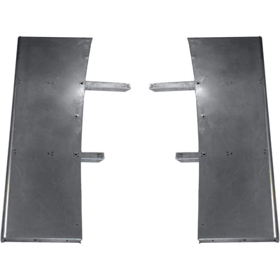 1933-1934 Ford Pickup Smooth Running Board Set W/Brackets - Classic 2 Current Fabrication