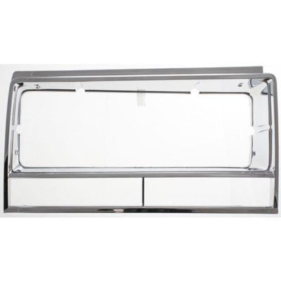 1982-1987 Chevy Malibu Headlight Door RH, Chrome - Classic 2 Current Fabrication