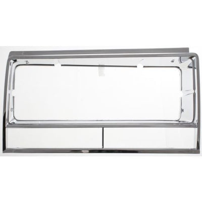 1982-1987 Chevy El Camino Headlight Door RH, Chrome - Classic 2 Current Fabrication