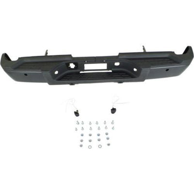 2007-2010 Chevy Silverado Step Bumper, Steel, w/Parking Sensor, Dual Rear Wheel - Classic 2 Current Fabrication