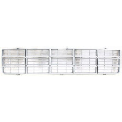 1991-1993 Chevy S-10 Pickup Grille, Gloss Black - Classic 2 Current Fabrication