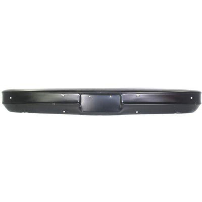 1979-1980 GMC C1500 Front Bumper, Black, Without Molding Holes - Classic 2 Current Fabrication