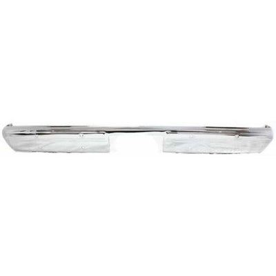 1988-1991 Chevy C2500 Rear Bumper, Chrome, Without Molding Holes - Classic 2 Current Fabrication