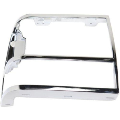 1989-1992 Ford Explorer Headlight Door RH, Chrome - Classic 2 Current Fabrication