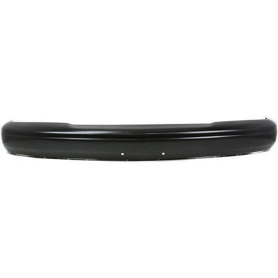 1996-2002 Chevy Express 2500 Front Bumper, Black, Without Pads Holes - Classic 2 Current Fabrication