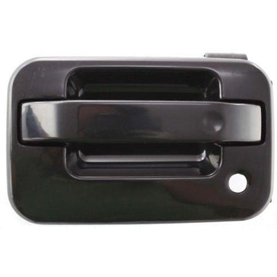 2006-2008 Lincoln Mark LT Front Door Handle LH, Smth Blk, w/Keyhole, w/o Keyless - Classic 2 Current Fabrication