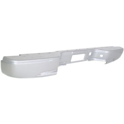 1999-2007 Chevy Silverado Step Bumper, Silver, Steel, Fleetside - Classic 2 Current Fabrication