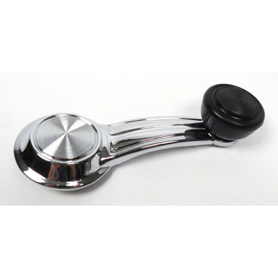 1970-1972 Chevy Monte Carlo Window Crank Handle, Black Knob - Classic 2 Current Fabrication