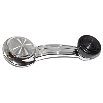 1969-1972 Chevy A-BODY Window Crank Handle, Black Knob, DELUXE INTERIOR - Classic 2 Current Fabrication