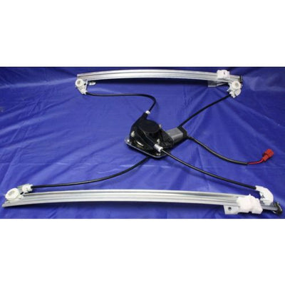 1996-2000 Dodge Caravan Front Window Regulator LH, Glass, Power, W/Motor - Classic 2 Current Fabrication