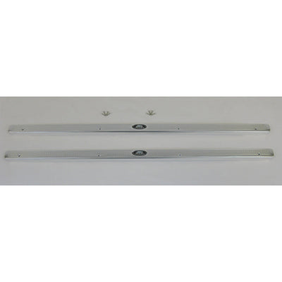 1955-1957 Chevy One-Fifty Series 2 Door- Door Sill Plate, Pair - Classic 2 Current Fabrication