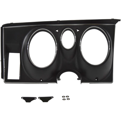 1971-1973 Ford Mustang Instrument Bezel, Black - Classic 2 Current Fabrication