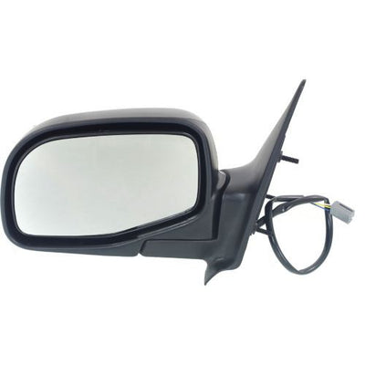 1998-2005 Ford Ranger Mirror LH, Power, Non-heated, Manual Fold, Textured - Classic 2 Current Fabrication