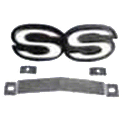 1968-1969 Chevy Nova GRILLE EMBLEM, 'SS' - Classic 2 Current Fabrication