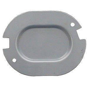 1962-1967 Chevy Nova GALVANIZED FLOOR DRAIN PLUG WITH NOTCH - Classic 2 Current Fabrication