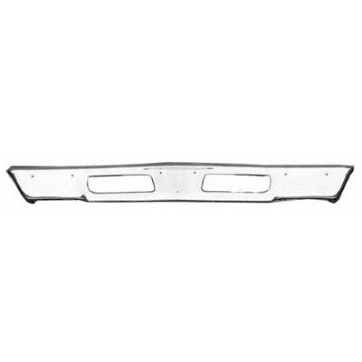 1969 Chevy El Camino BUMPER FACE BAR FRONT, CHROME, - USA CHROME - Classic 2 Current Fabrication