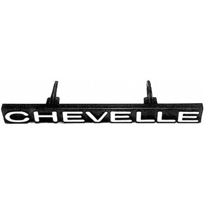 1972 Chevy Chevelle GRILLE EMBLEM, 'CHEVELLE' - Classic 2 Current Fabrication