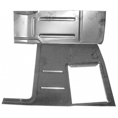 1947-1955 Chevy 1st Series Pickup PASSENGER SIDE CAB FLOOR PATCH, 27in LONG X 8in X 21in WIDE - Classic 2 Current Fabrication