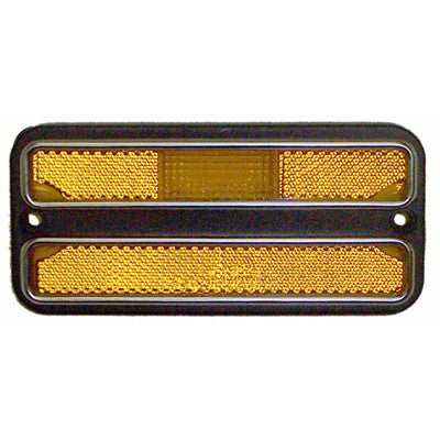 1969-1972 GMC Suburban DRIVER OR PASSENGER SIDE FRONT AMBER MARKER LIGHT ASSEMBLY WITH - Classic 2 Current Fabrication