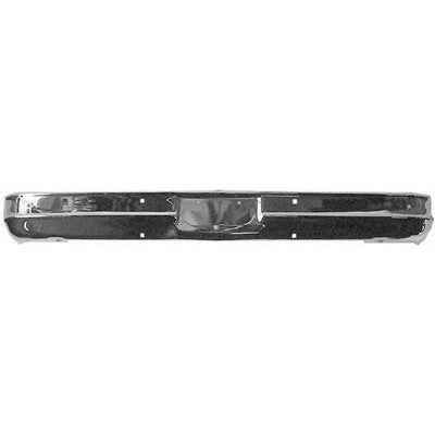 1973-1980 GMC Suburban CHROME FRONT BUMPER FACE BAR, w/o PAD HOLES - Classic 2 Current Fabrication