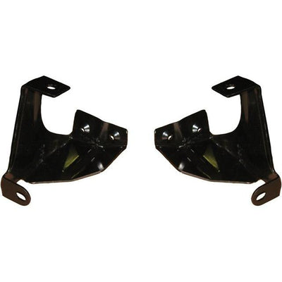 1957 Chevy Two-Ten Series Grille Bar Support Brackets Pair - Classic 2 Current Fabrication