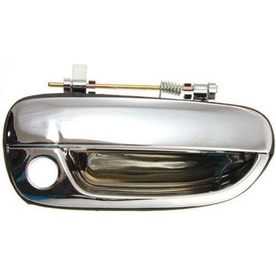 2000-2006 Hyundai Accent Front Door Handle RH, All Chrome, w/Keyhole - Classic 2 Current Fabrication