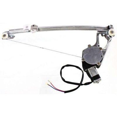 1986-1995 Mercedes Benz E320 Rear Window Regulator LH, W/Motor - Classic 2 Current Fabrication