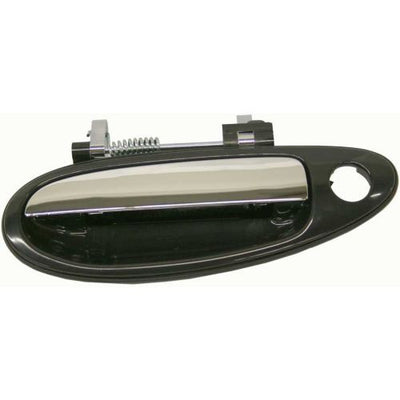 1995-1997 Nissan Maxima Front Door Handle LH, Black Bezel, Chrome Lever - Classic 2 Current Fabrication