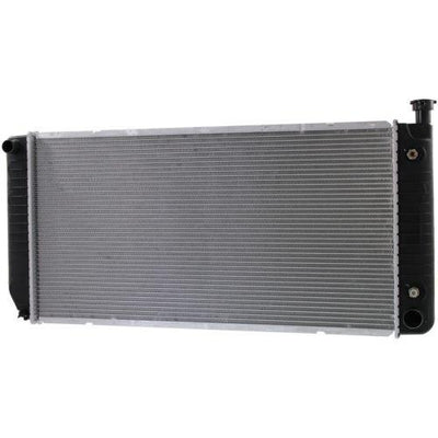 1996-1999 GMC C3500 Radiator, 34x17 in., 1-row core, Without EOC - Classic 2 Current Fabrication