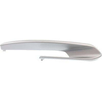 2012-2013 BMW 320i Front Bumper Molding RH-Silver, w/o M Sport Line, Modern Line - Classic 2 Current Fabrication