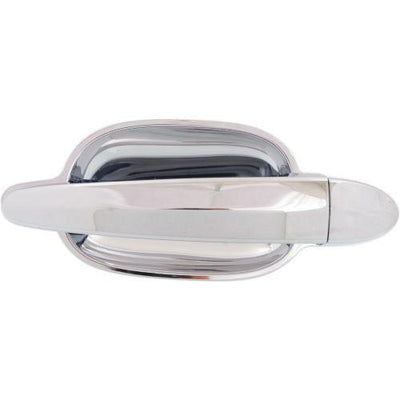2004-2010 BMW 5-series Front Door Handle LH, All Chrome, w/o Keyhole - Classic 2 Current Fabrication