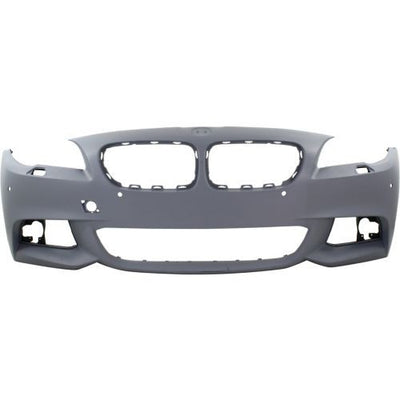 2011-2013 BMW 5 Series Front Bumper Cover, Primed, w/ Side View Camera - Classic 2 Current Fabrication