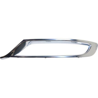 2015-2016 Chrysler 300 Front Bumper Molding RH, Center Applique, Platinum - Classic 2 Current Fabrication