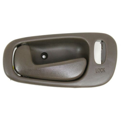 1998-2002 Toyota Corolla Front Door Handle LH, Brown, Power Lock, w/Lock Hole - Classic 2 Current Fabrication