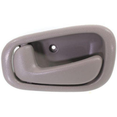 1998-2002 Toyota Corolla Front Door Handle LH, Gray, Manual Lock, w/o Lock Hole - Classic 2 Current Fabrication