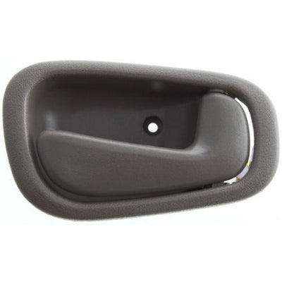 1998-2002 Toyota Corolla Rear Door Handle RH, Dark Gray, Manual Lock - Classic 2 Current Fabrication